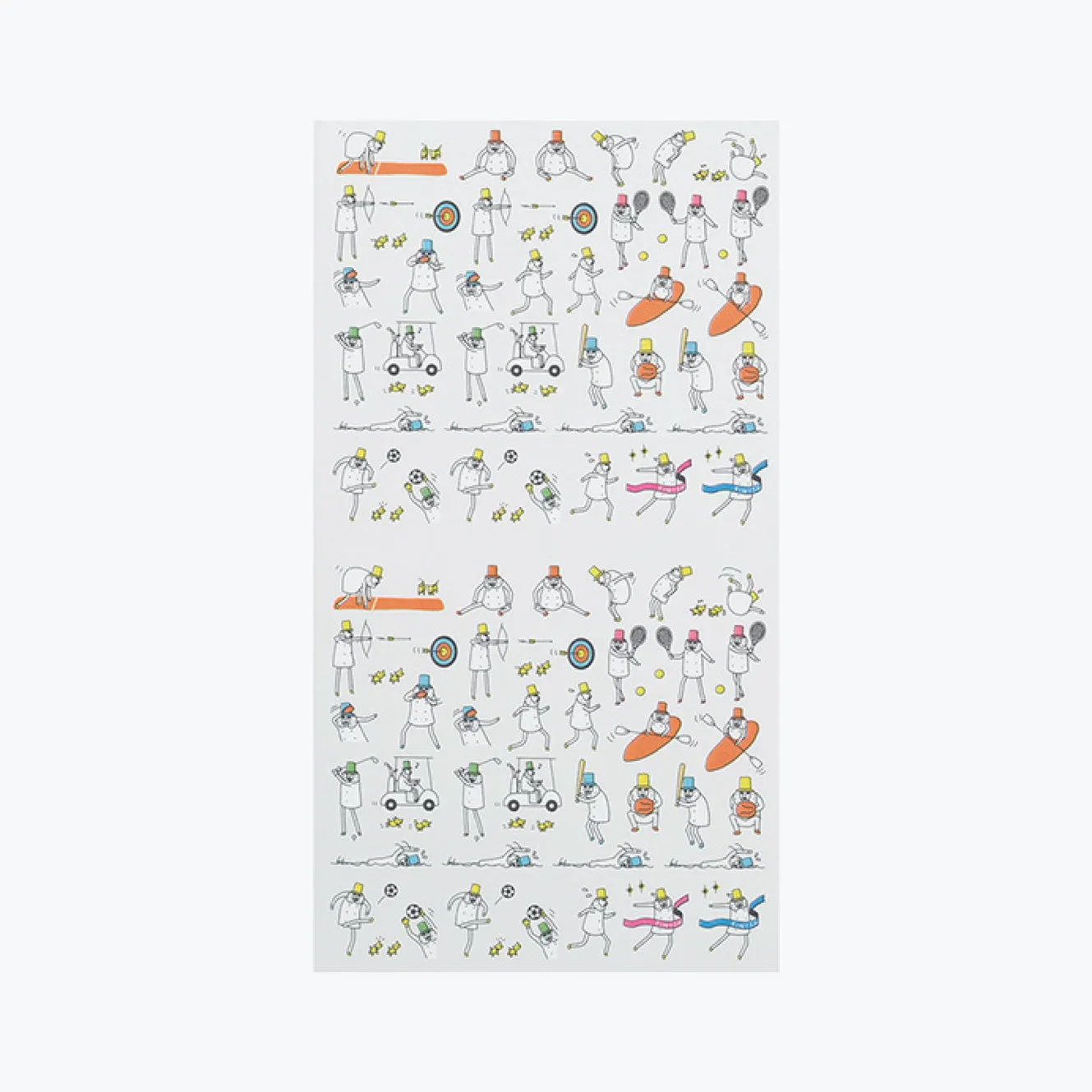 Midori - Planner Sticker - Seal Collection - Sports