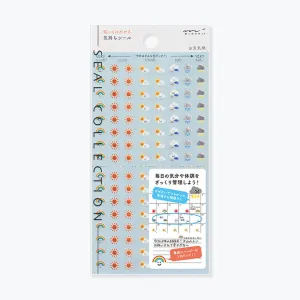 Midori - Planner Sticker - Seal Collection - Weather