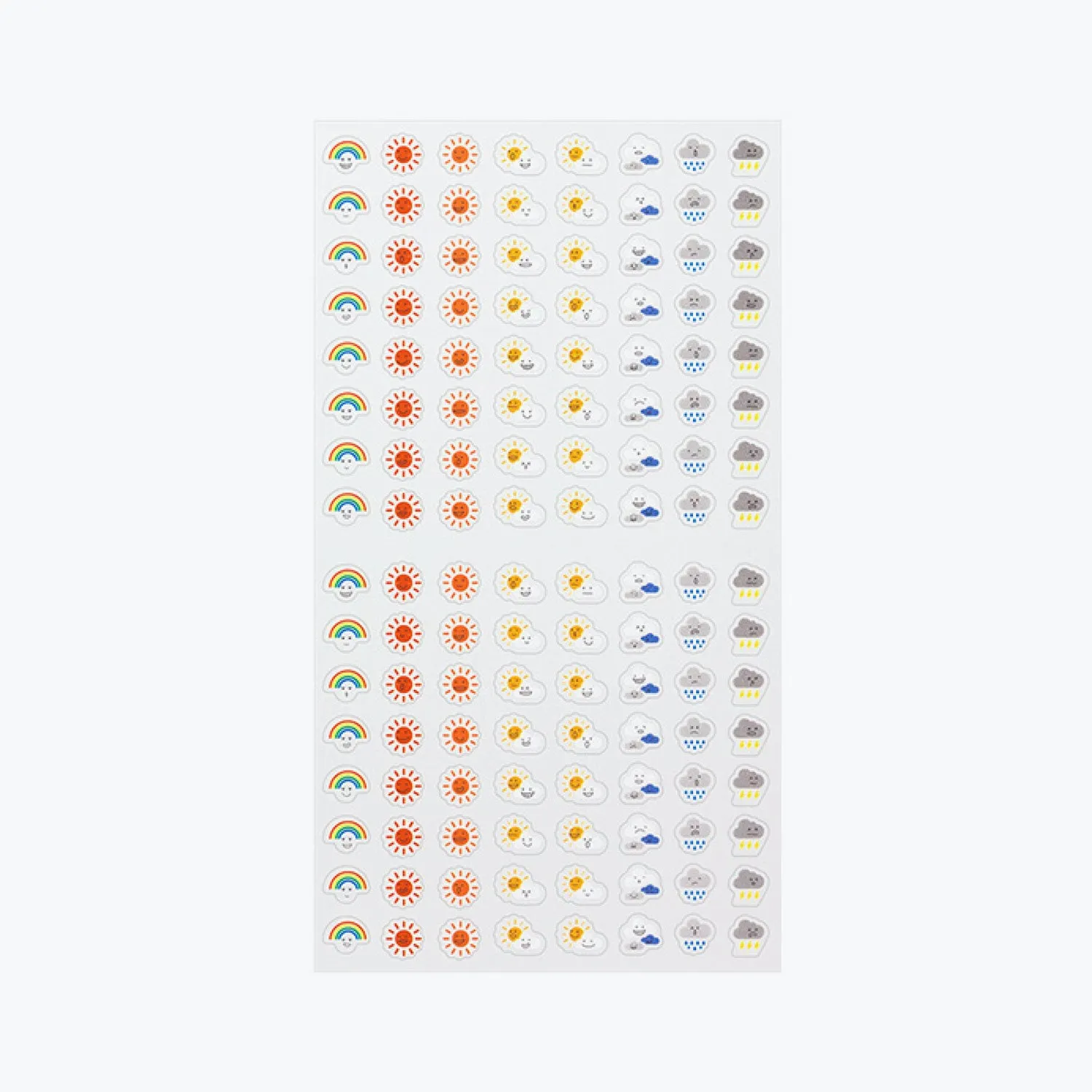 Midori - Planner Sticker - Seal Collection - Weather