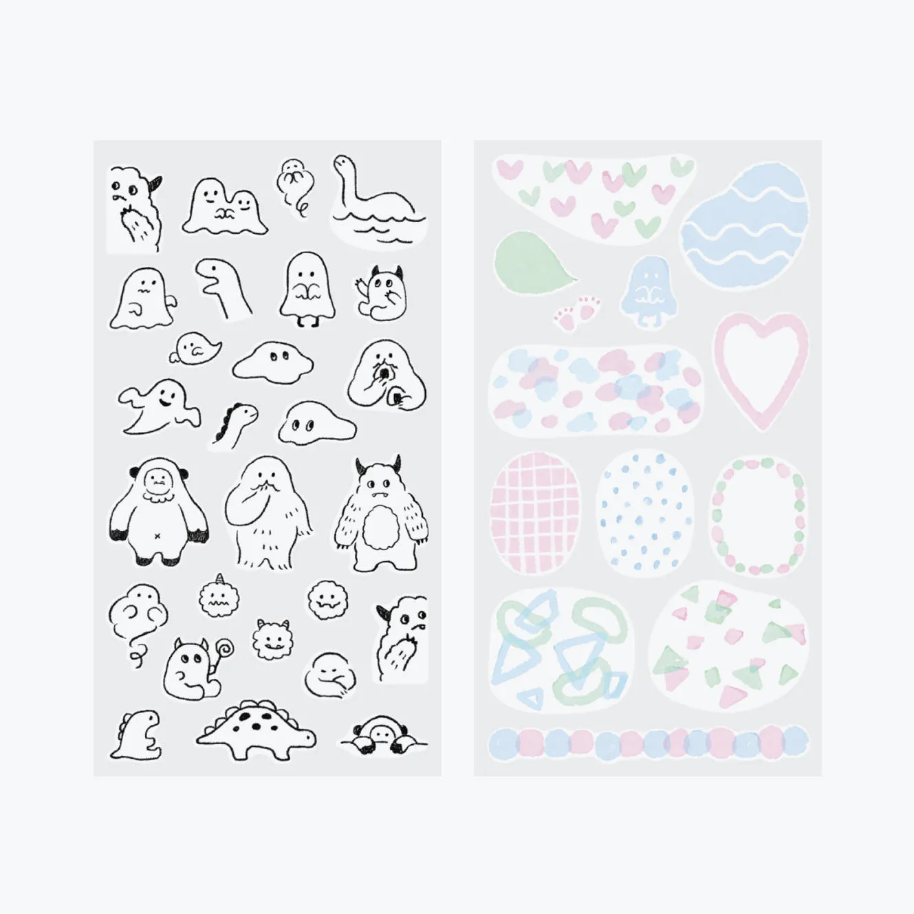 Midori - Planner Sticker - Sticker Collection - Monsters
