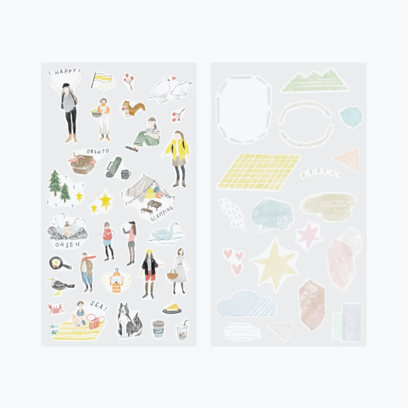 Midori - Planner Sticker - Sticker Collection - Outing