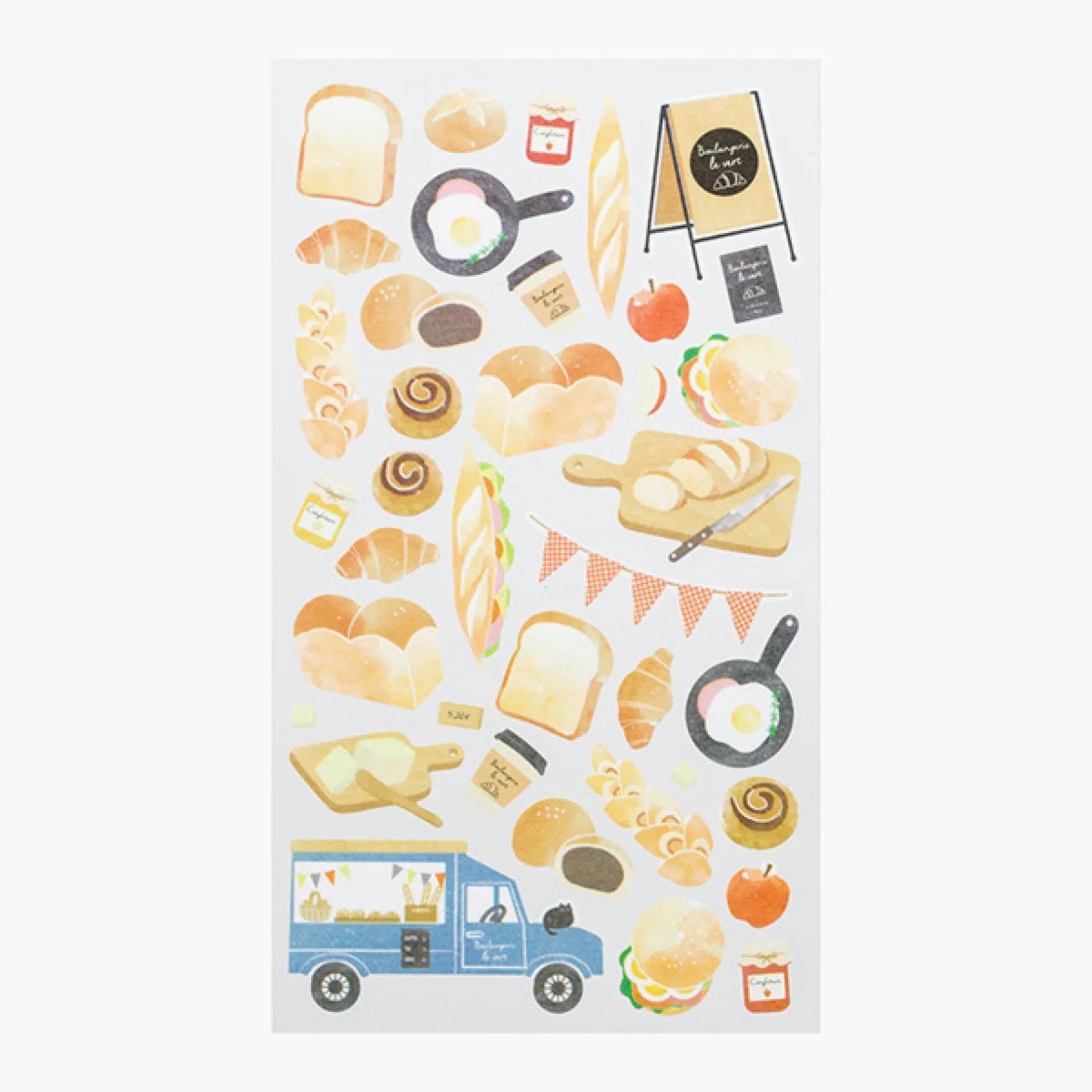 Midori - Sticker Seal - Sticker Marche - Bread <Outgoing>