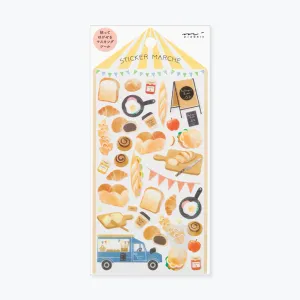 Midori - Sticker Seal - Sticker Marche - Bread <Outgoing>