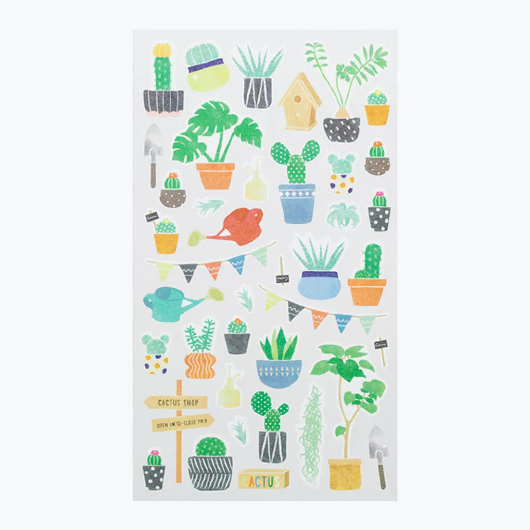 Midori - Sticker Seal - Sticker Marche - Cactus <Outgoing>