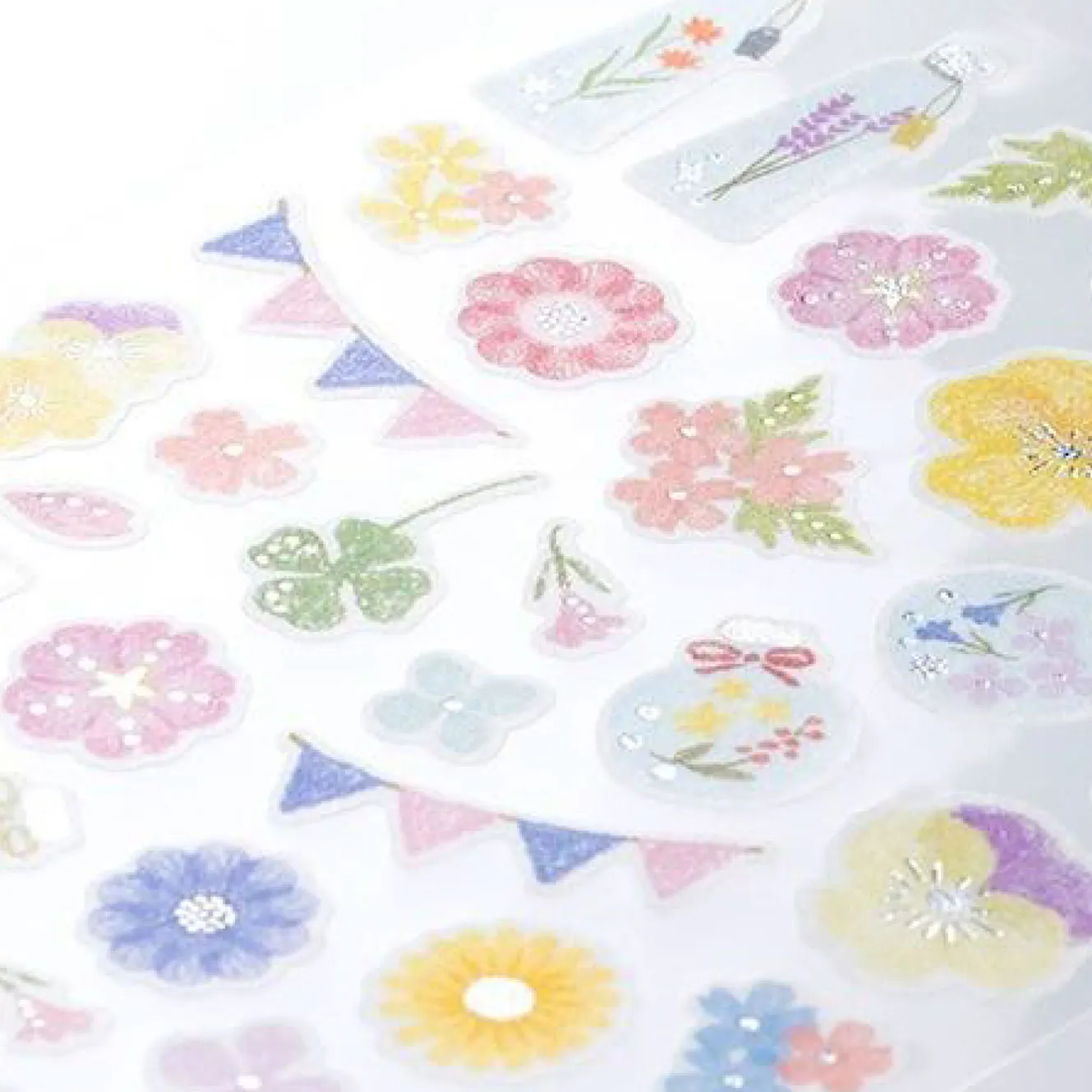 Midori - Sticker Seal - Sticker Marche - Pressed Flower <Outgoing>
