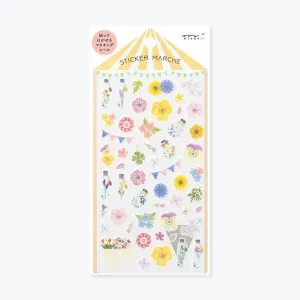Midori - Sticker Seal - Sticker Marche - Pressed Flower <Outgoing>