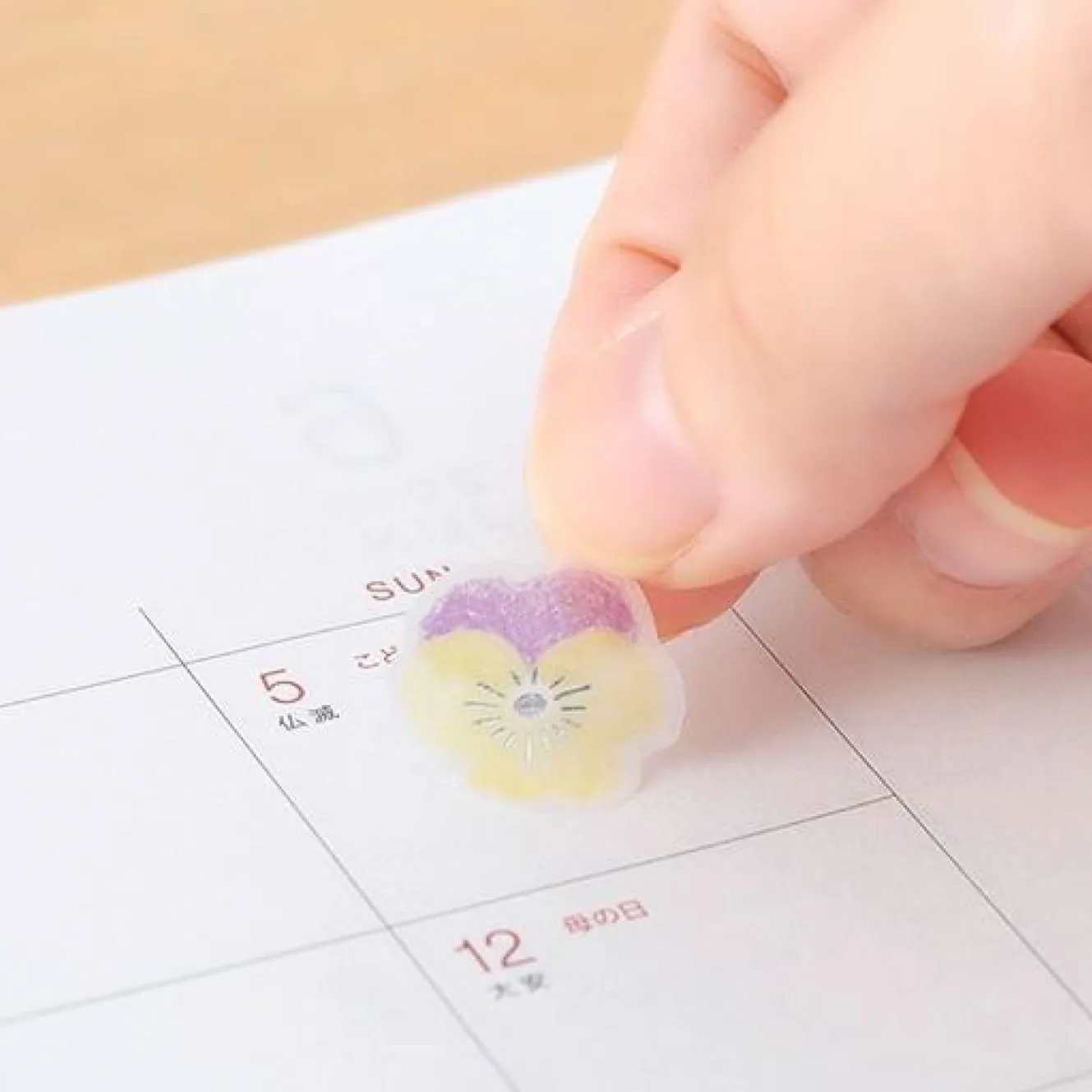 Midori - Sticker Seal - Sticker Marche - Pressed Flower <Outgoing>