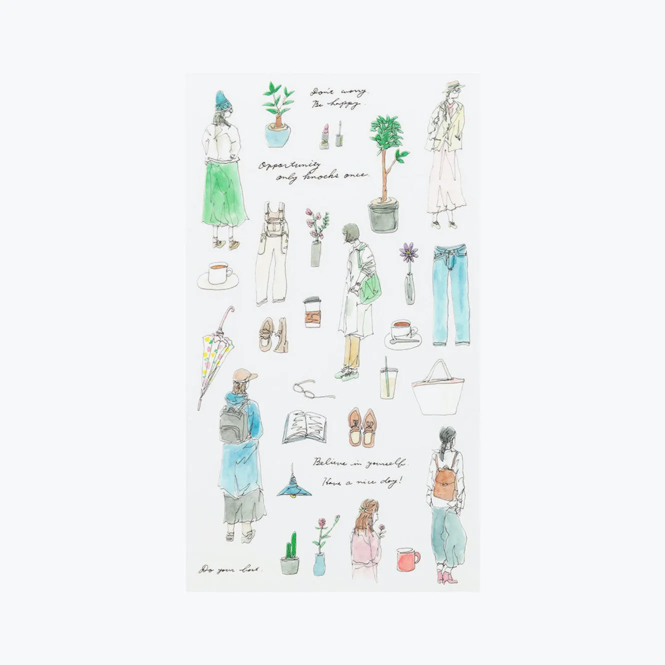 Midori - Sticker Seal - Transfer - Fashion