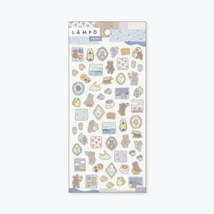 Mind Wave - Planner Sticker - Lampo - Bear Sky