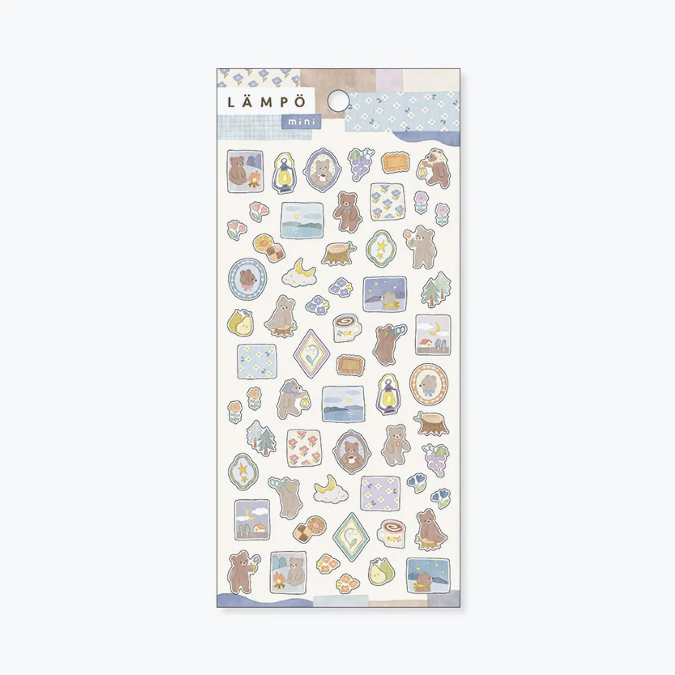 Mind Wave - Planner Sticker - Lampo - Bear Sky