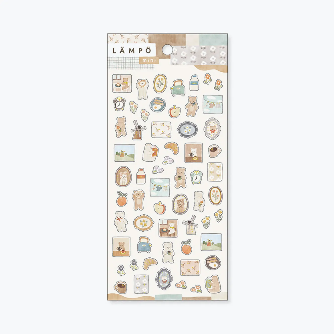 Mind Wave - Planner Sticker - Lampo - Bear