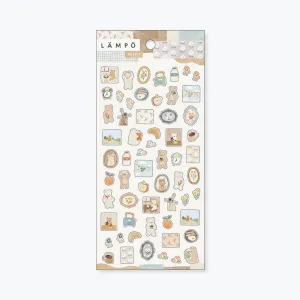 Mind Wave - Planner Sticker - Lampo - Bear