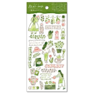 Mind Wave - Planner Sticker - Planting Plants