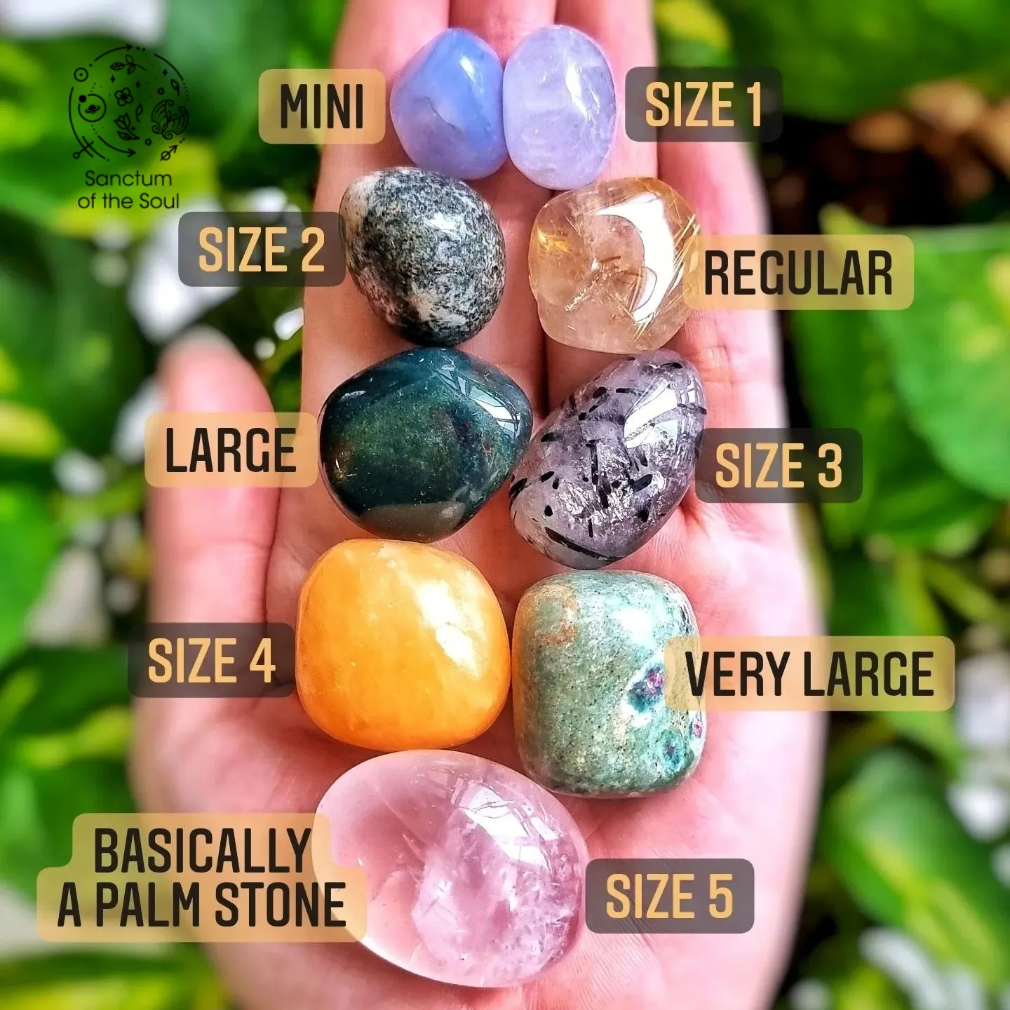 Miriam Jasper (Calligraphy Stone) Tumbles