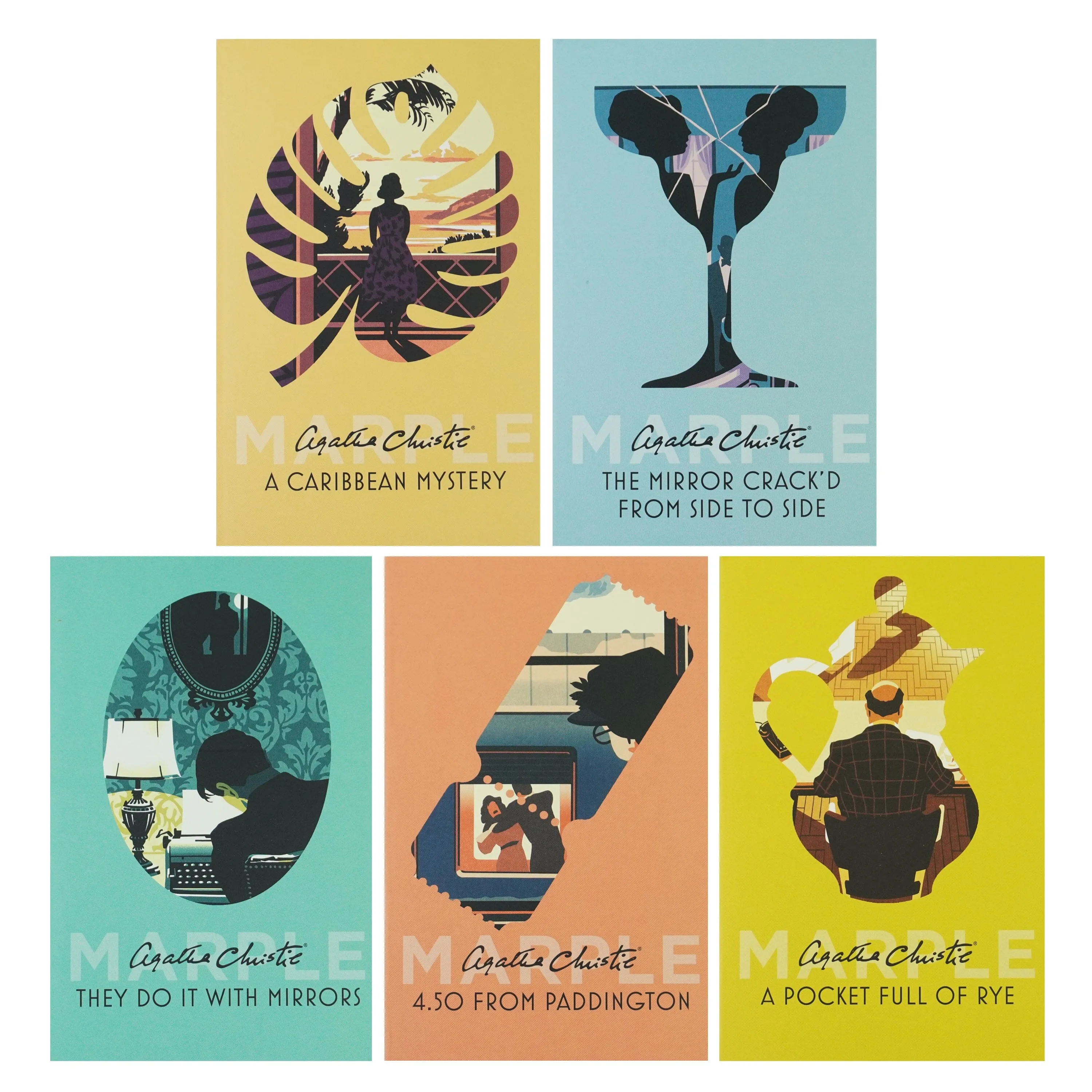 Miss Marple Collection 2 by Agatha Christie: 5 Books Box Set - Fiction - Paperback
