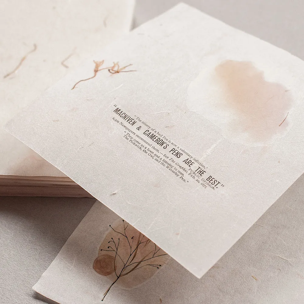 MU Lifestyle - Natural Textured Paper - #06