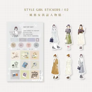MU Lifestyle - Planner Sticker - Girl Stickers - #002