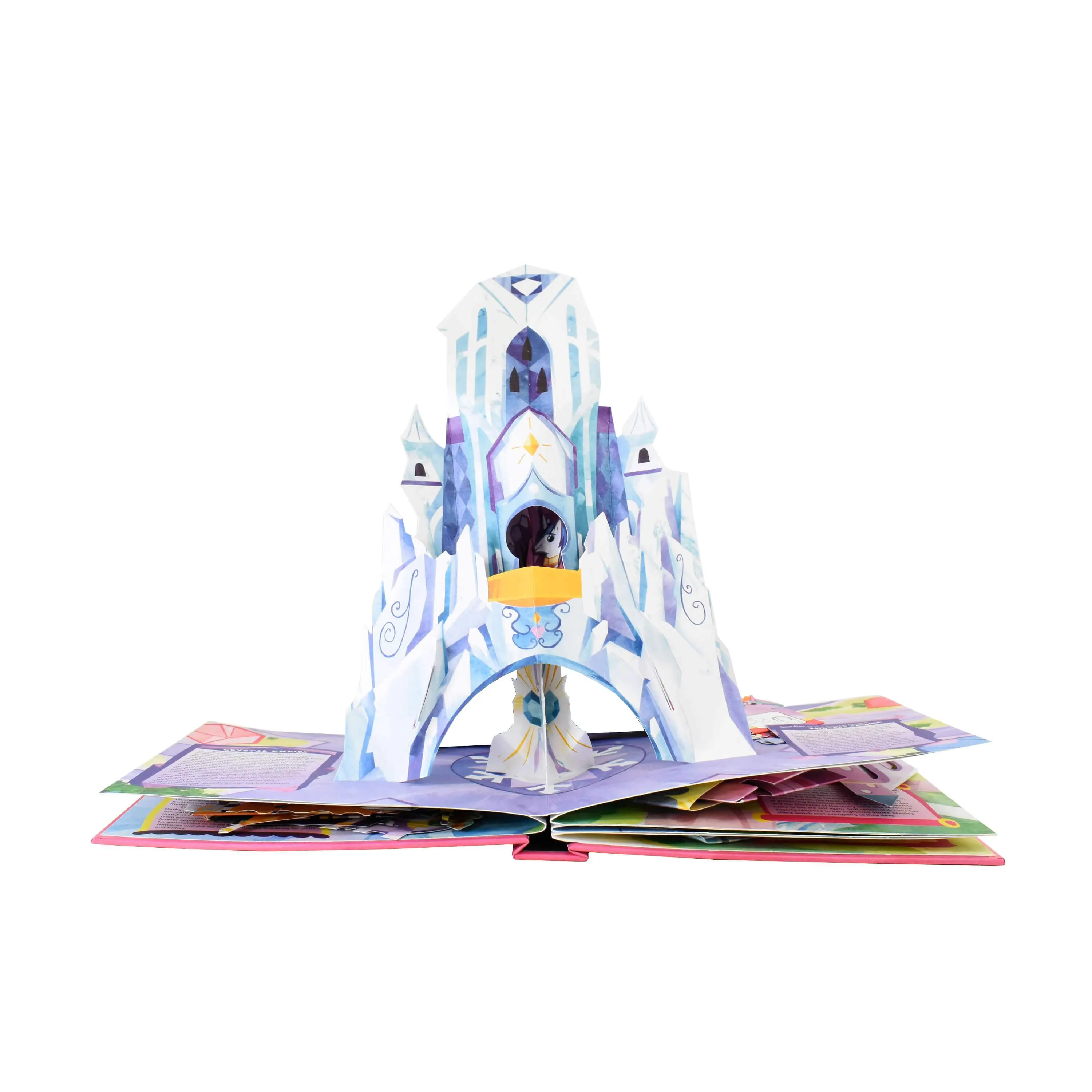 My Little Pony The Castles of Equestria An Enchanted Pop-Up Book by Matthew Reinhart - Ages 6-8 - Hardcover