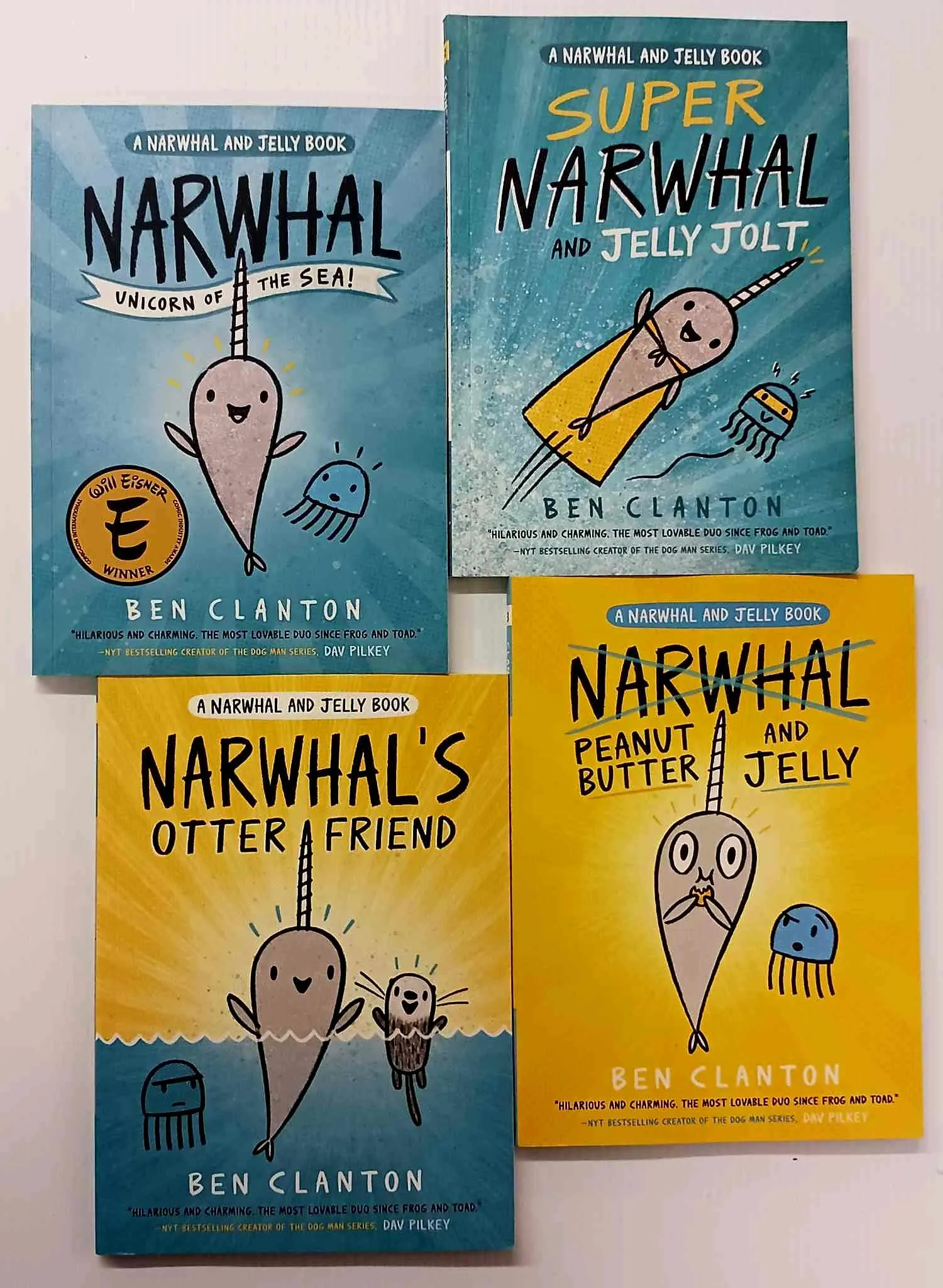 NARWHAL AND JELLY (SET) - Ben Clanton