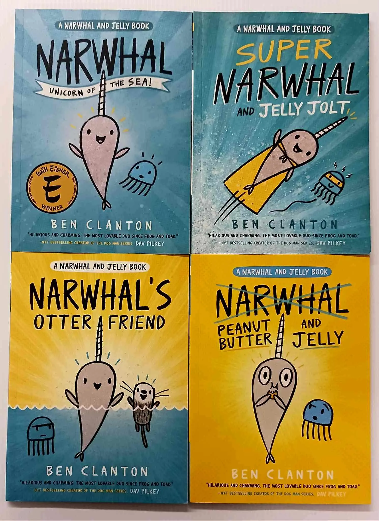 NARWHAL AND JELLY (SET) - Ben Clanton