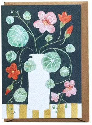 Nasturtiums Card