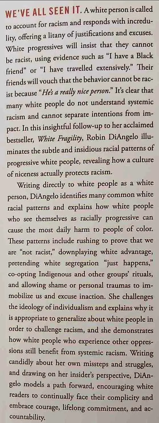 NICE RACISM - Robin Di Angelo