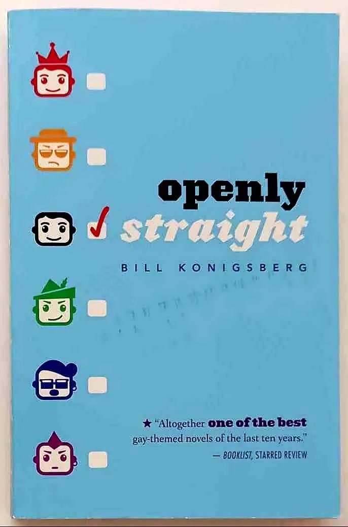 OPENLY STRAIGHT - Bill Konigsberg