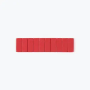 Palomino Blackwing - Replacement Erasers - 10 Pack - Red