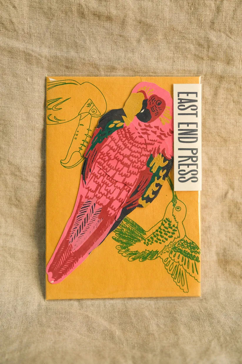 Parrot Greeting Card