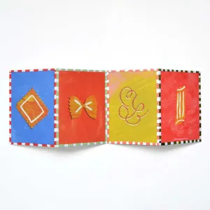 Pasta Concertina Card