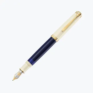 Pelikan - Fountain Pen - Souvern M800 - Cream Blue