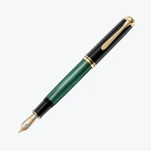 Pelikan - Souvern M1000 Fountain Pen - Black-Green