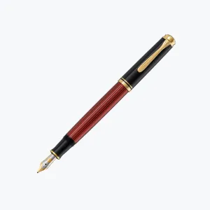 Pelikan - Souvern M400 Fountain Pen - Black-Red