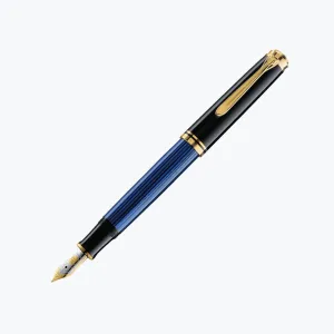 Pelikan - Souvern M600 Fountain Pen - Black-Blue