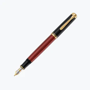 Pelikan - Souvern M600 Fountain Pen - Black-Red