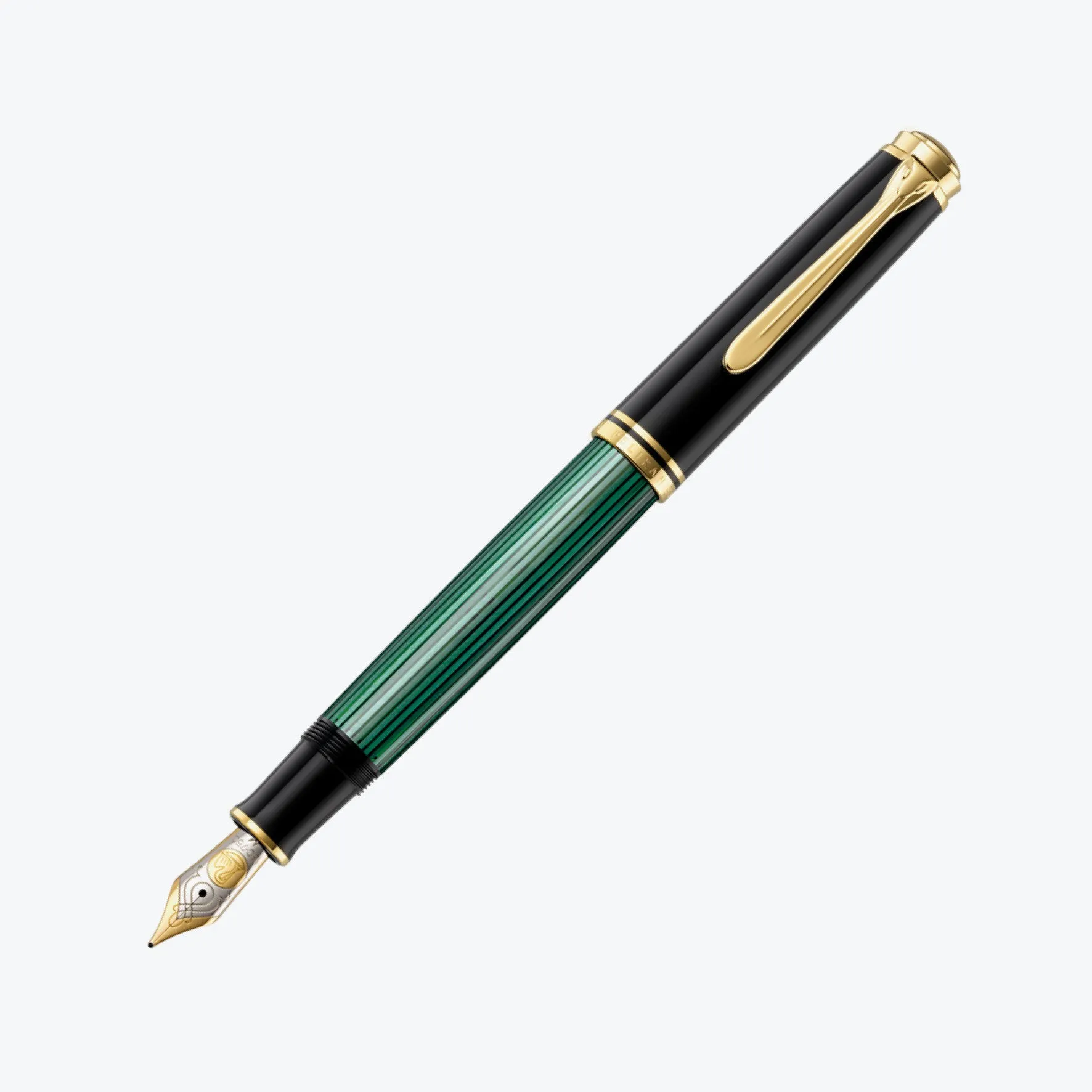 Pelikan - Souvern M800 Fountain Pen - Black-Green