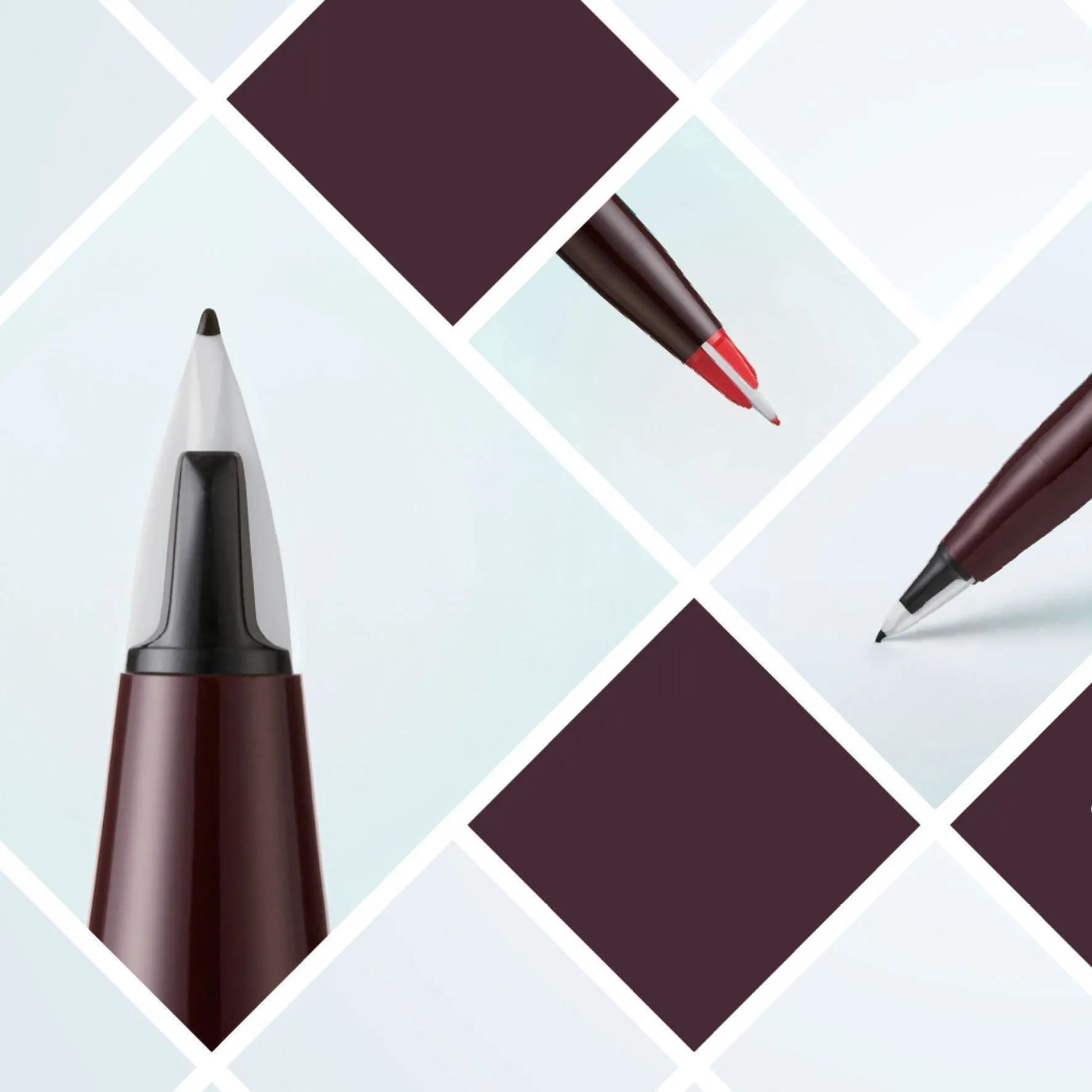 Pentel - Kind of Fountain Pen - PulaMan - Red
