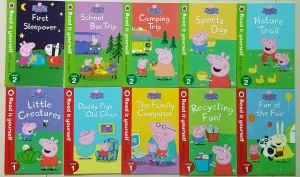 Peppa Pig Read It Yourself With Ladybird Collection 10 Books Set Level 1-2 - Age 5-7 - Paperback