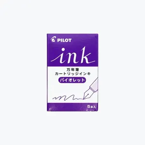 Pilot - Fountain Pen Cartridges - Regular - Violet