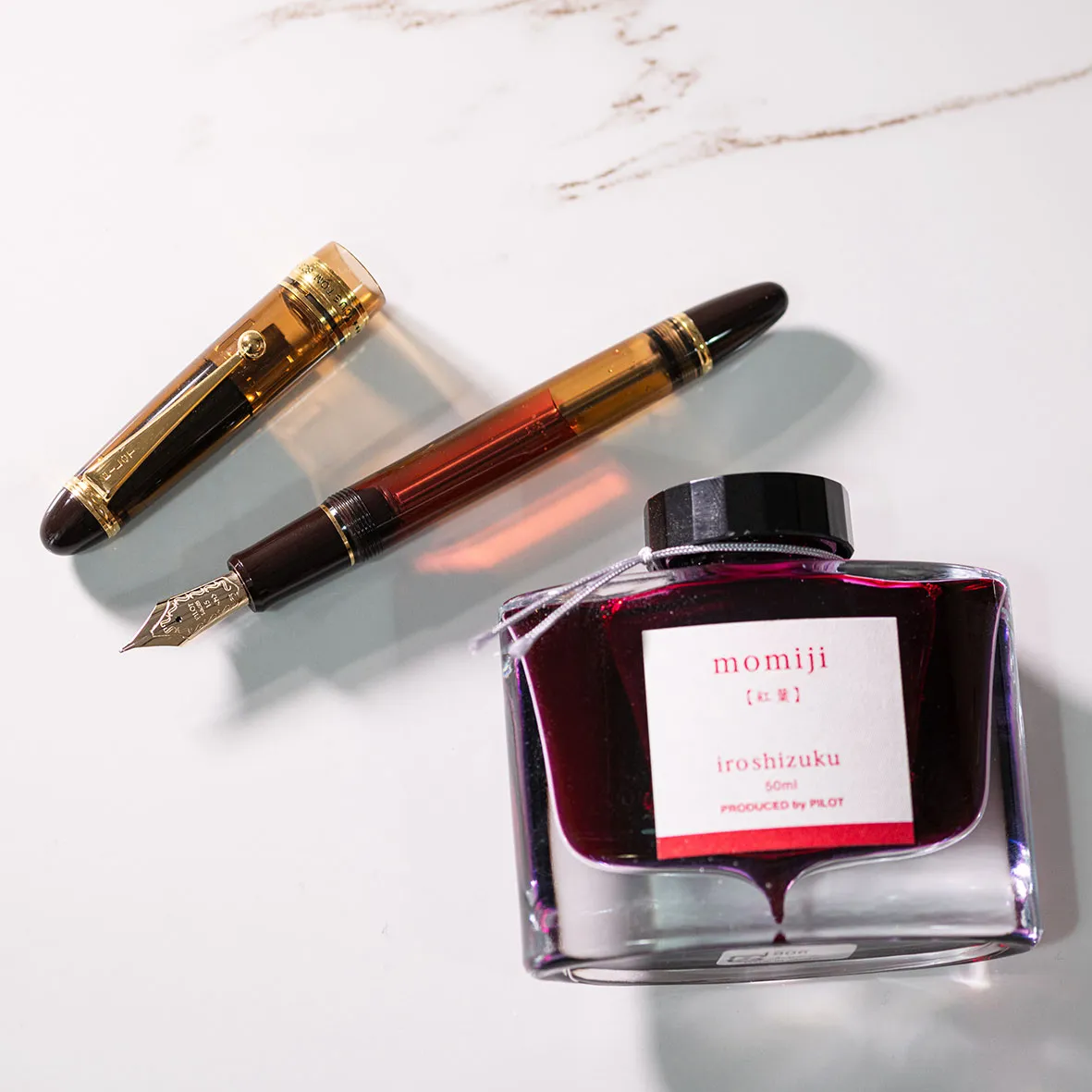 Pilot - Fountain Pen - Custom 823 - Amber