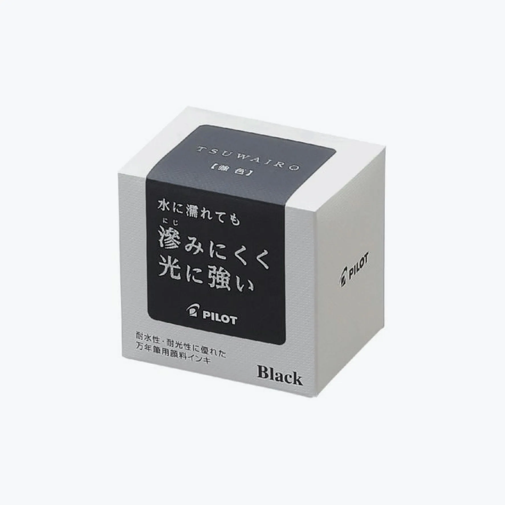 Pilot - Fountain Pen Ink - Tsuwairo - Pigment - Black