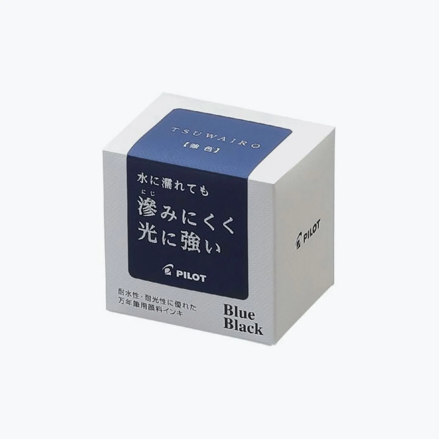 Pilot - Fountain Pen Ink - Tsuwairo - Pigment - Blue Black