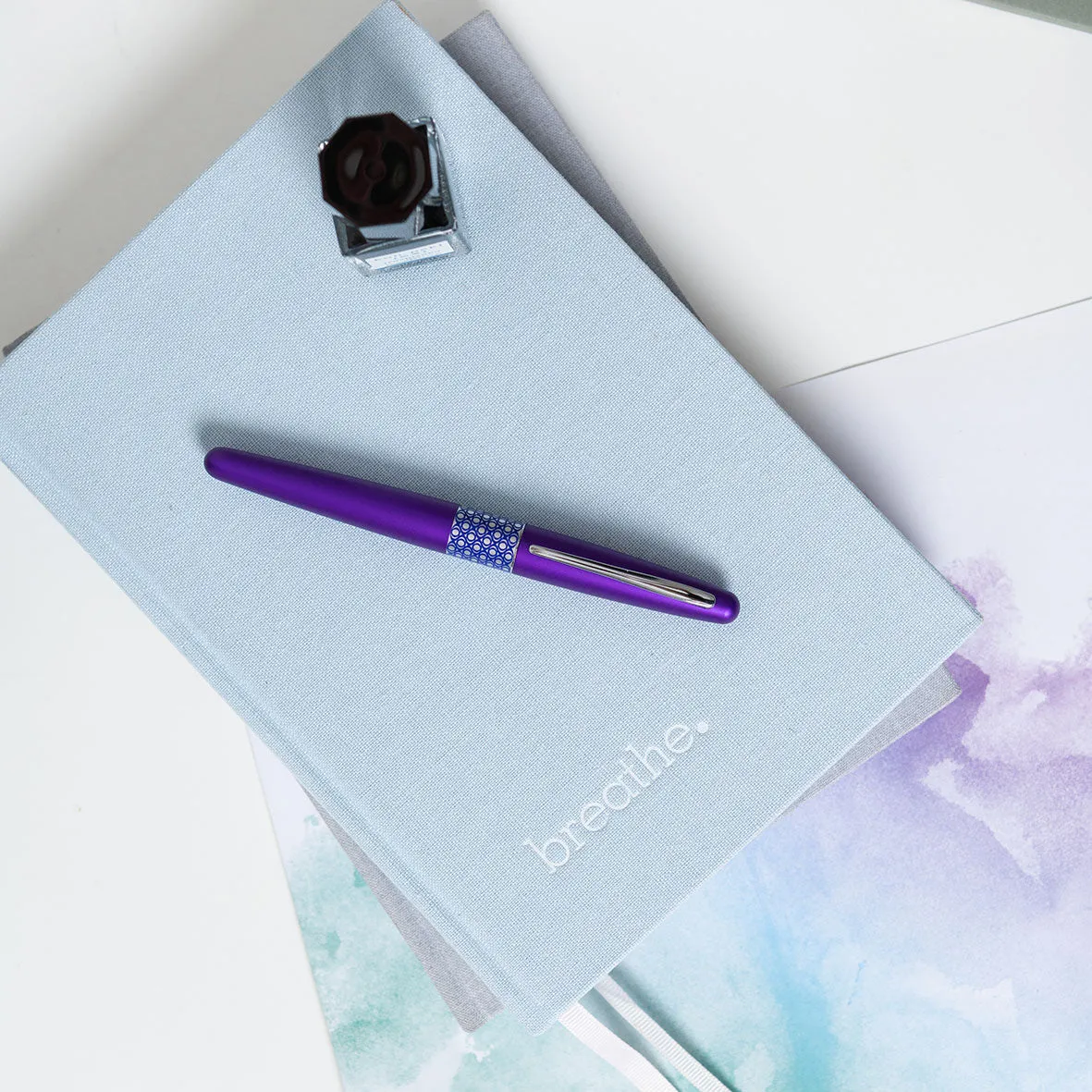 Pilot - Fountain Pen - Metropolitan (MR3) - Violet (Ellipse)