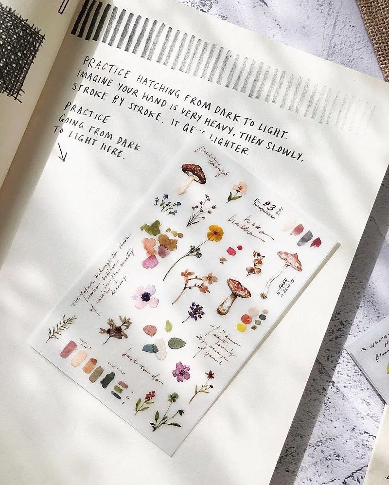 Pion - Planner Sticker - Garden <Outgoing>
