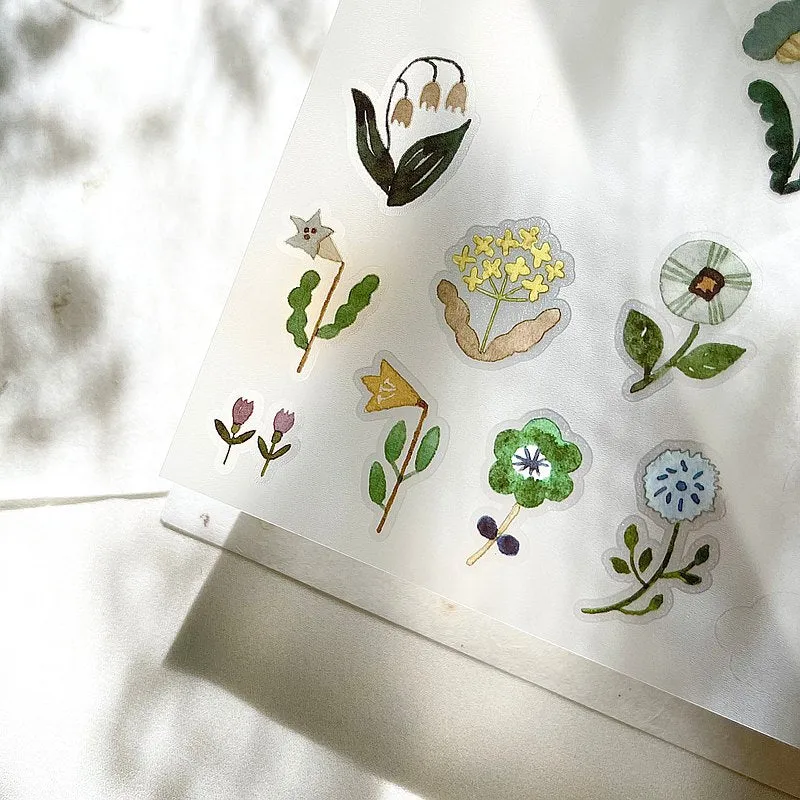 Pion - Planner Sticker - Twilight Flower Town