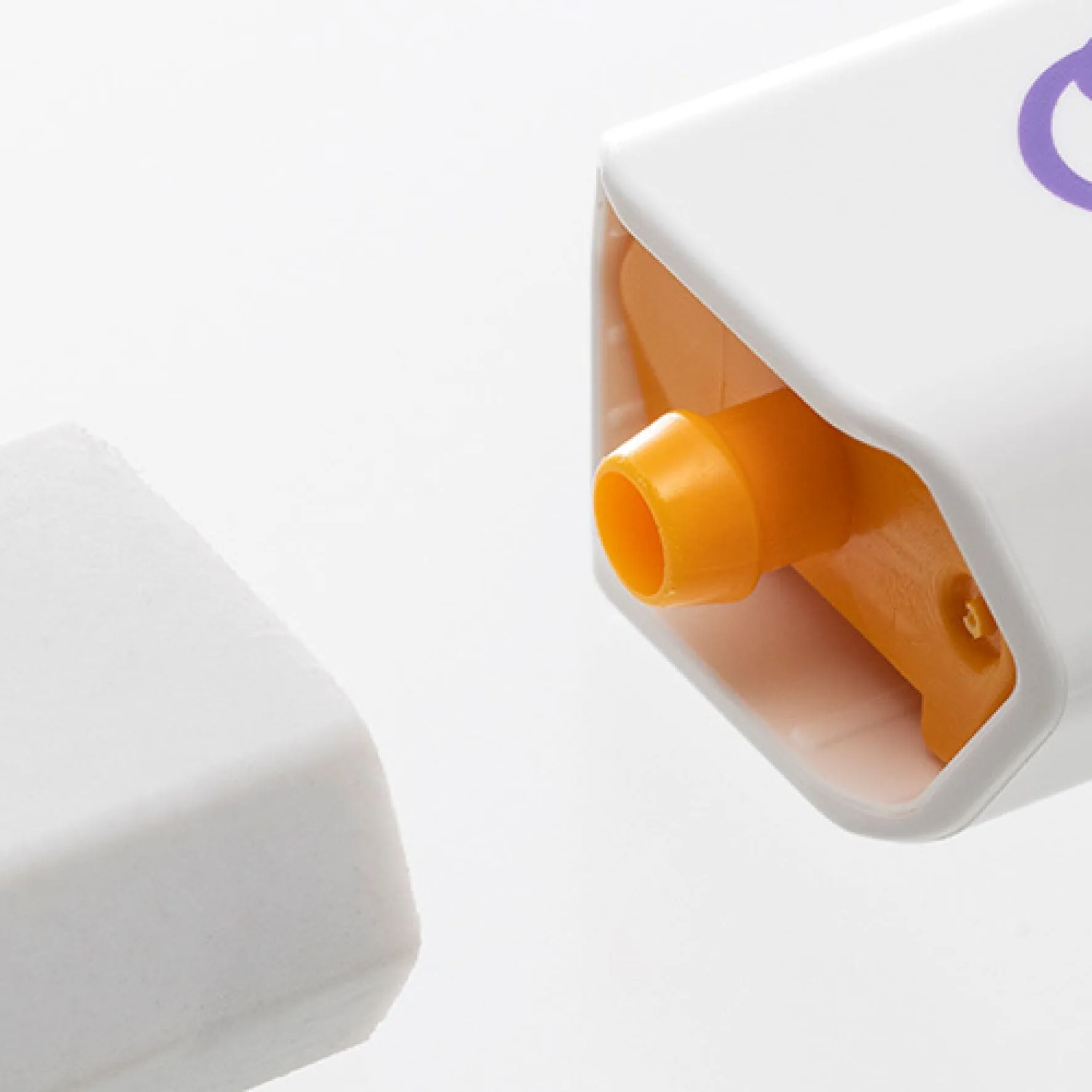 Plus - Eraser - Clutto - Purple