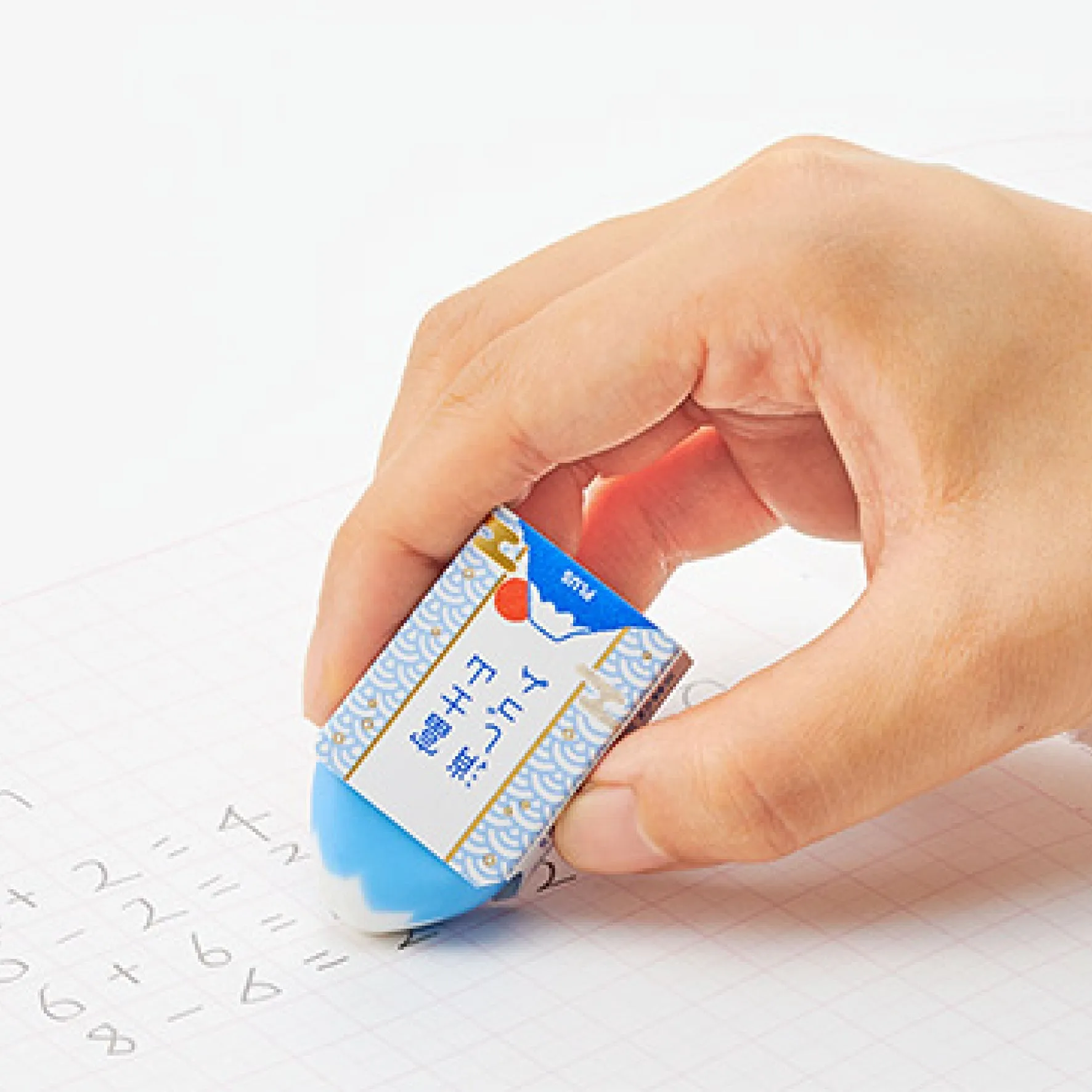 Plus - Eraser Set - Air-In - Mt. Fuji - Daruma