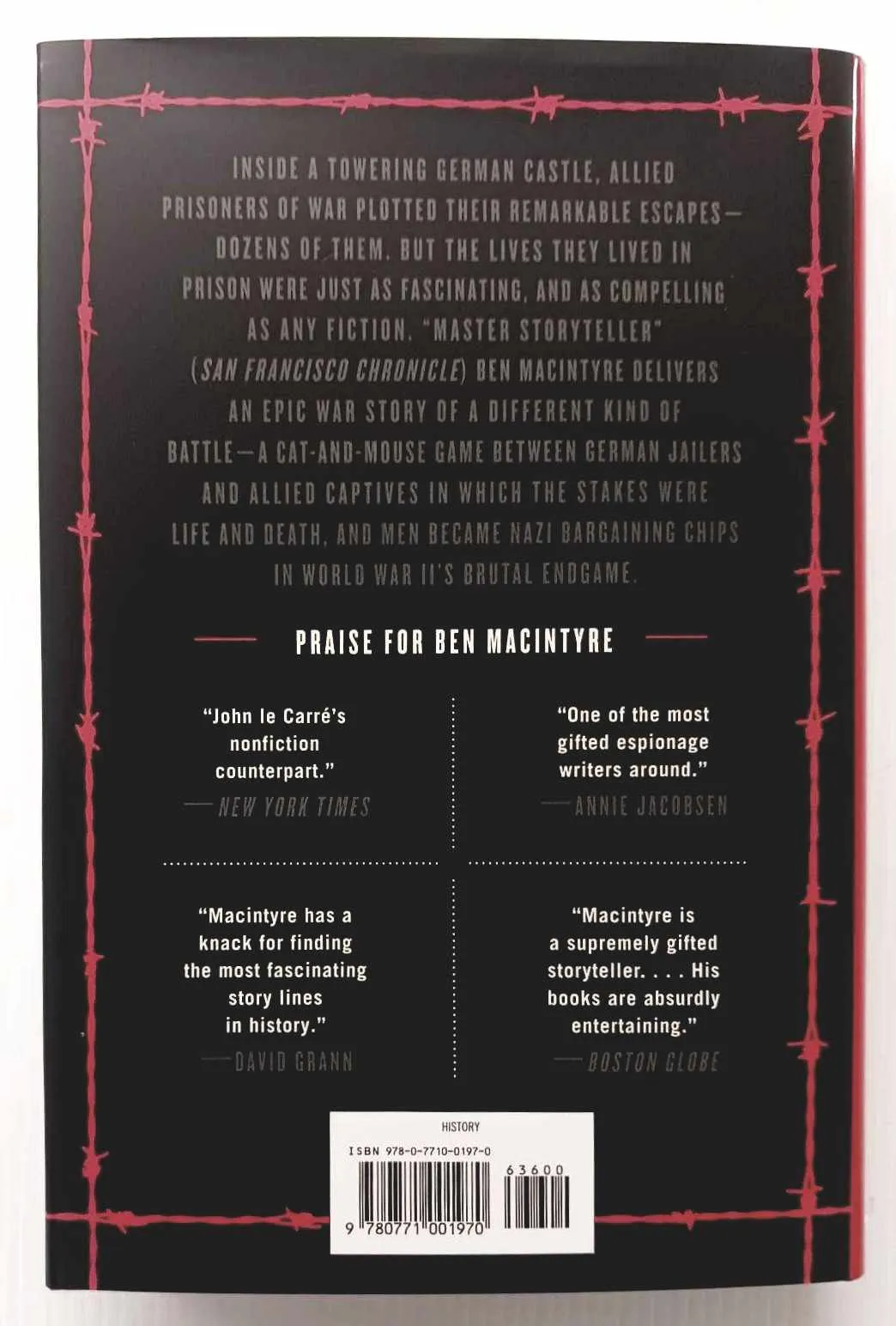 PRISONERS OF THE CASTLE - Ben Macintyre