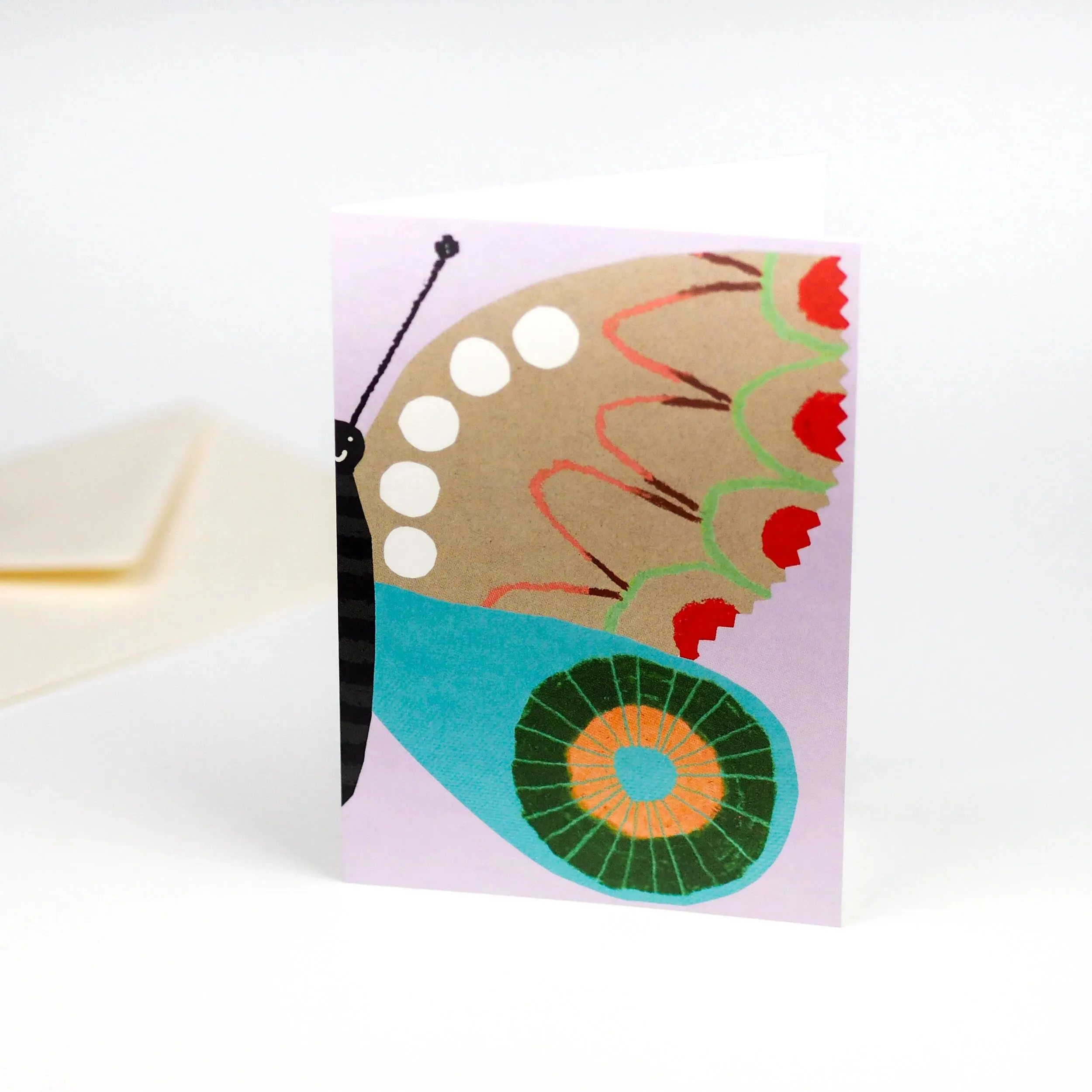 Purple Butterfly Card