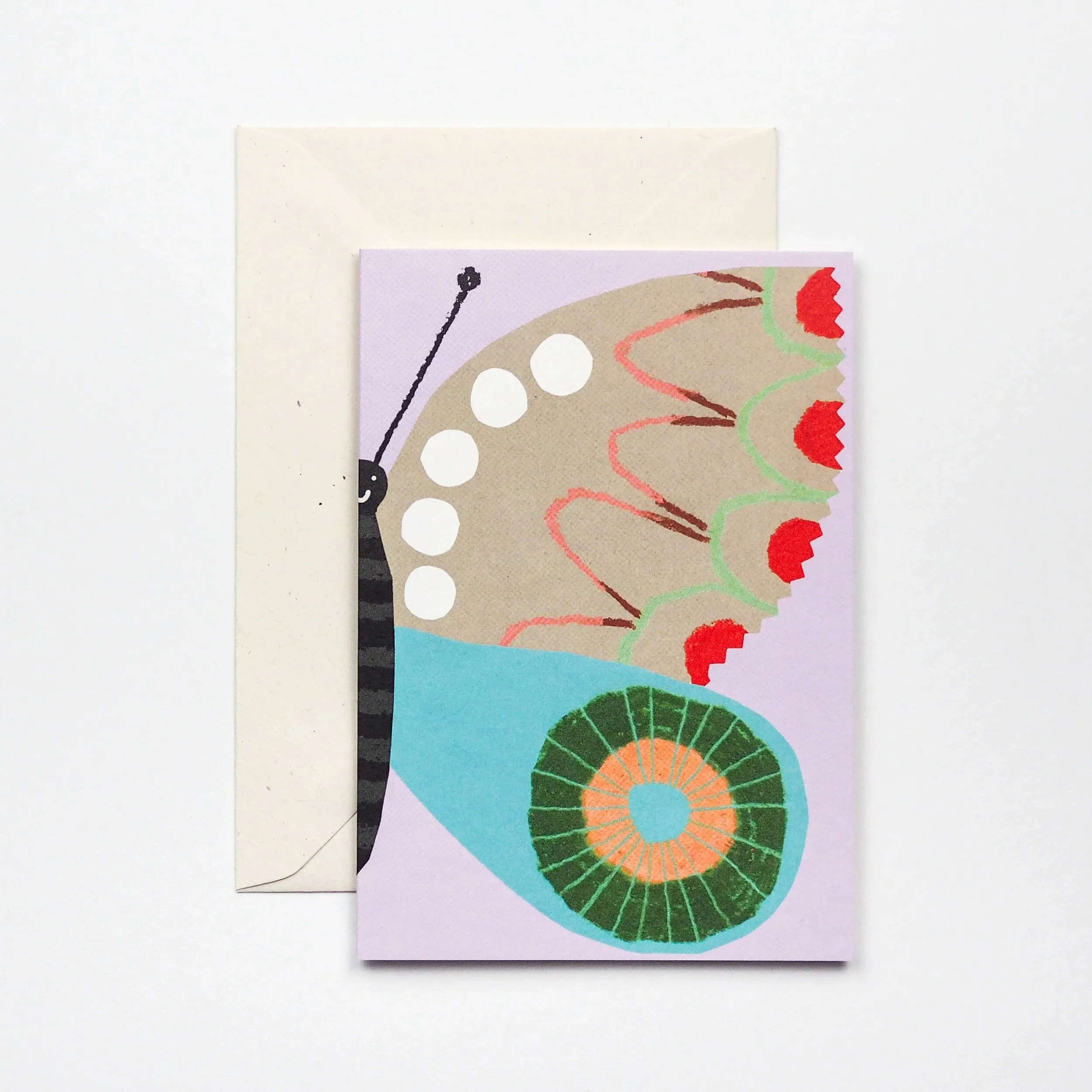 Purple Butterfly Card